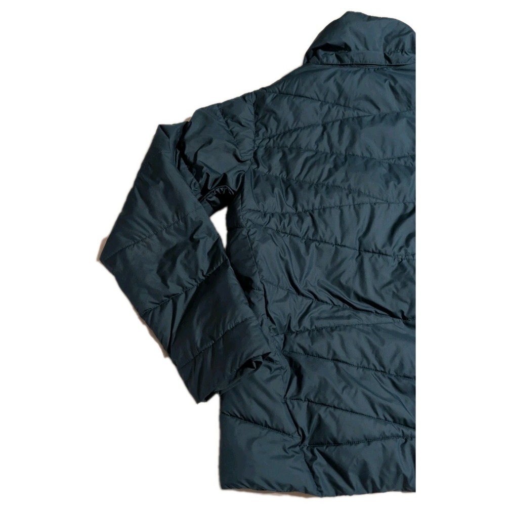 Columbia Men's Insulated Puffer Jacket Medium Teal Blue Full Zip Winter Coat‎ - Picture 8 of 9